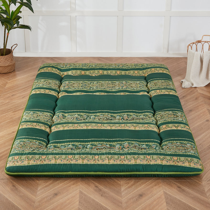 Streicher Japanese Floor Mattress, Futon Mattress with Washable Cover Japanese Futon Suitable for Camping, Guest, Twin