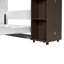 Grand lit escamotable mural avec portes de rangement-672670190