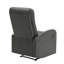 Fauteuil inclinable contemporain en similicuir noir Dormi par Lumisource-46562809