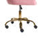 Beliani ALENA Boucle Office Chair