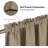 Pourroy Polyester Thermal Blackout Curtain Panel Pair