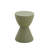 Durant Reversible Drum End Table with Storage – No Assembly Lightweight Accent Side Table for Indoor & Outdoor Use-706074988
