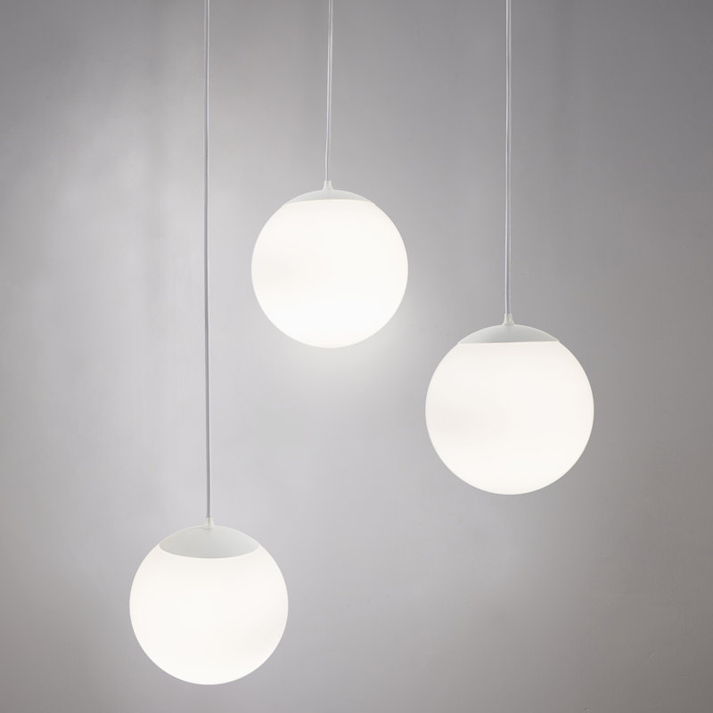 Drop 1 - Light Pendant, 8" H x 8" W x 8" D