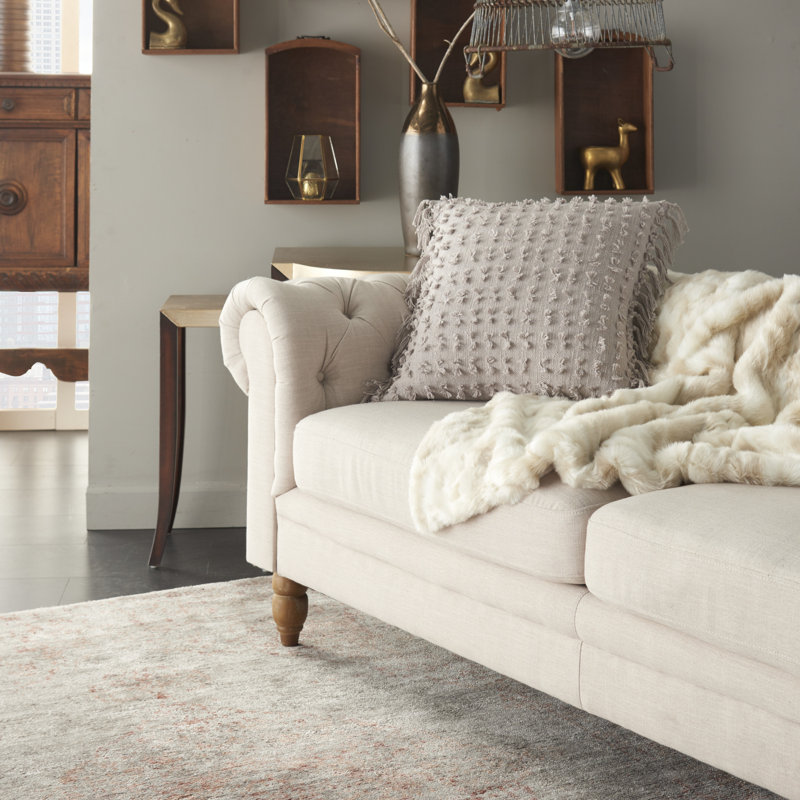  Housse de coussin carré et insert, Kaki