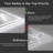 Anti-fog Tempered Glass LED Bathroom Mirror, 3 Color Temperature with Front and Backlight, Rohs and CRU Compliant-1086124245-1086124248