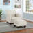 Kaelan Upholstered Club Chair with Ottoman-643441714