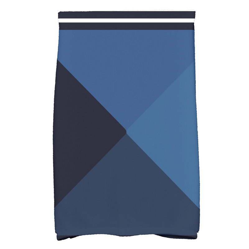 Serviette essuie-mains, Bleu marine