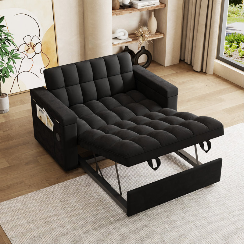 65-Inch 3-In-1 Foldable Large-Sized Computer Desk Sofa Bed
