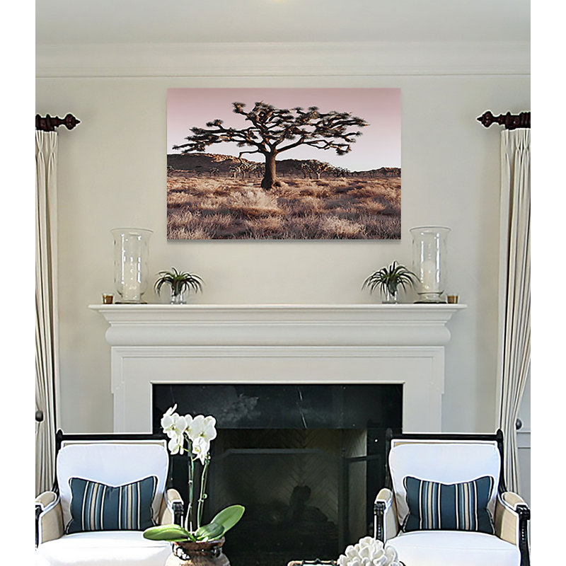 « joshua tree », impression, H 12 po x l 18 po x P 1,5 po, Toile tendue