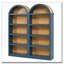Ensemble de 2 grandes bibliothèques autoportantes-1234586675