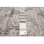 Tapis gris rectangulaire unique de 5 pi 1 po x 8 pi 2 po Jovania