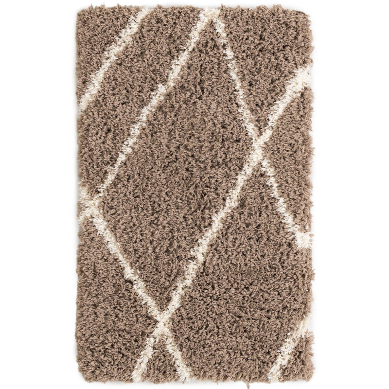 Tarquinio Rug, Rectangle 3'1'' x 5'3'', Brown