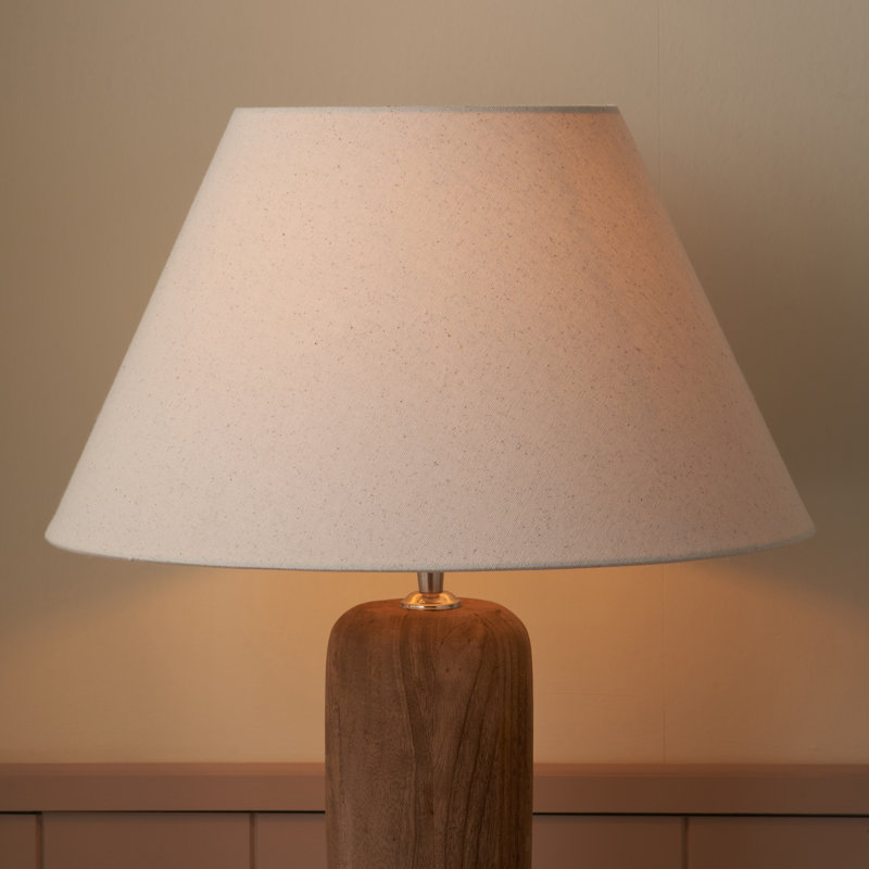 Deason Linen Empire Lamp Shade, 30cm H x 50cm W x 50cm D