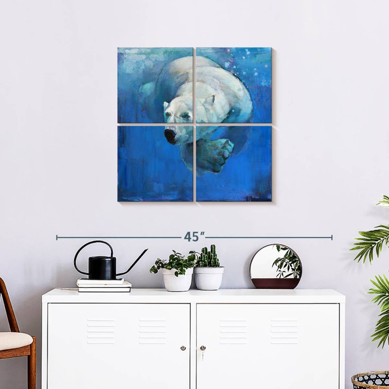 Brampt Deep Blue, 26" H x 26" W