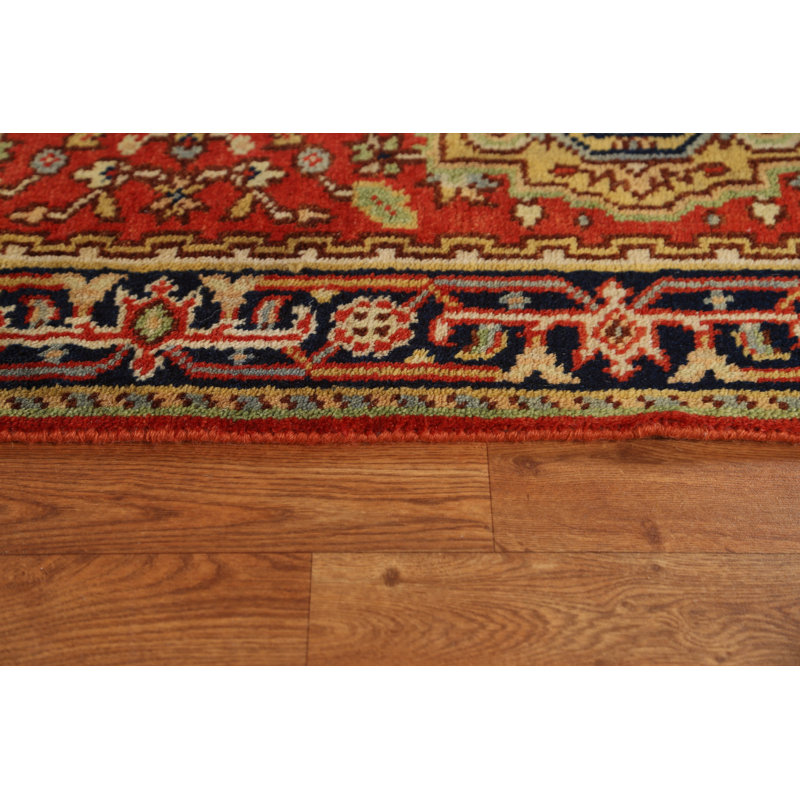 Tapis oriental Heriz Serapi noué à la main 3 x 6