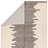 Lexxi Tufted Striped Ivory/Brown Area Rug (5'X8')-444498107