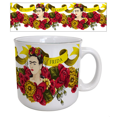 Frida Kahlo - Fleurs et rubans 20 oz Tasse de camping