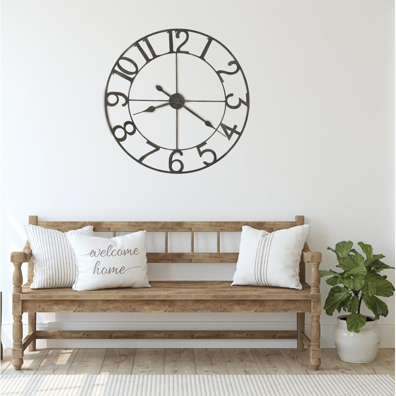 Metal Wall Clock