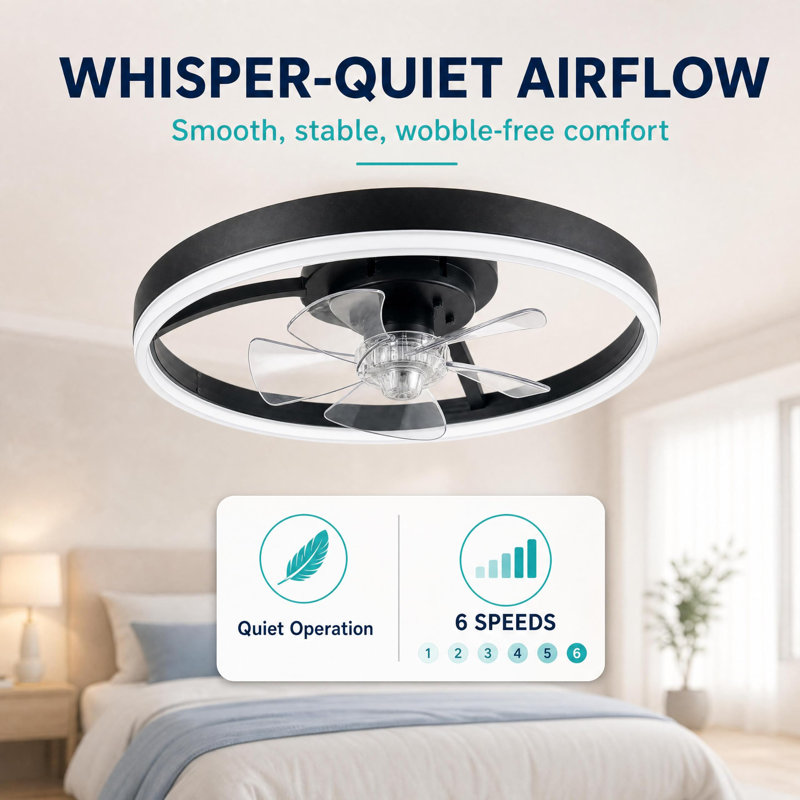Ceiling Fan, Black