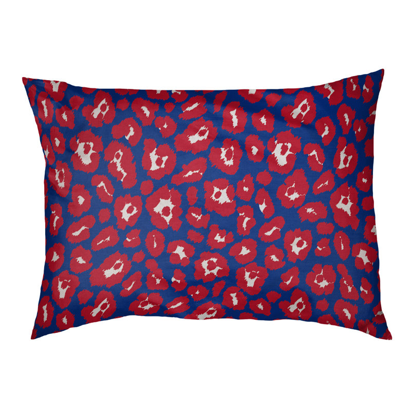 Lit pour chat Designer, Bleu / blanc / rouge, Petit (L 19,5 po x l 29,5 po)