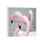 Flamingo I by Ben Heine - Floater Frame Print on Canvas-113510777-113628375
