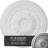 Endurathane Foster Ceiling Medallion, 19 1/8"OD x 1"P (Fits Canopies up to 5 5/8"), Hand-Painted Silver Finish-28580423