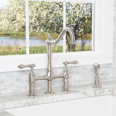 Chevington Kitchen Faucet with Side Spray