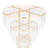 19.69''W*35.43''H  4-Tier Flower Stand
