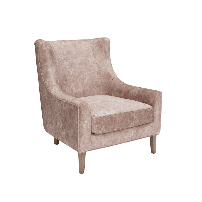 Fauteuil d'appoint à dossier haut