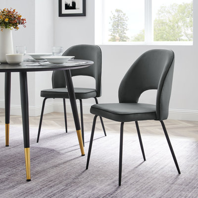 Nico Performance Velvet Dining Chair