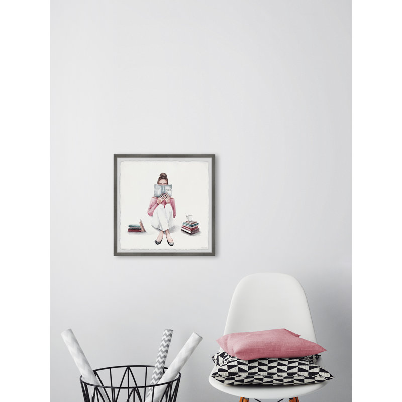 All About Paris - Single Picture Frame Painting, 30cm H x 30cm W