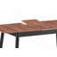 Table de salle à manger exquise avec rallonge Bufferfly, idéale pour diverses occasions de repas et complémentaire à différents styles de décor
