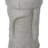 Stone Gray Magnesium Oxide Flower Planter For Yard Decoration - 24.28 In Height, 9.63 Width, 9.5 Depth, 13.24 Lb Lawn Weight