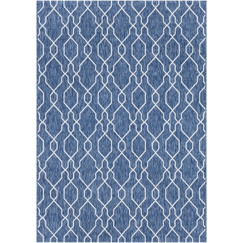Wisser Geometric Rug, Oval 6'7" x 9'