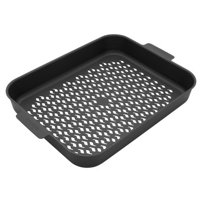 Barbecue ZWILLING + rôtissoire en acier au carbone perforé 17 po x 12 po