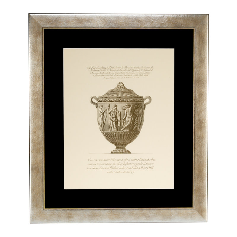 Antique Vases Print by Giovanni Battista