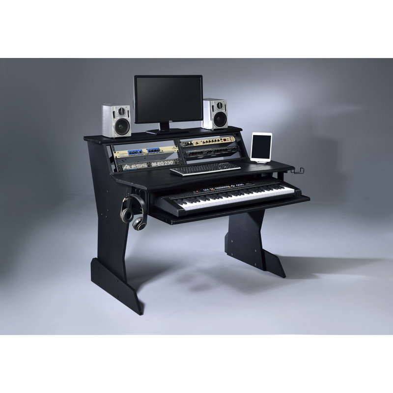 Lamorris Executive Desk, Black