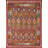 Geometric Kilim Reversible Wool Area Rug 6x8
