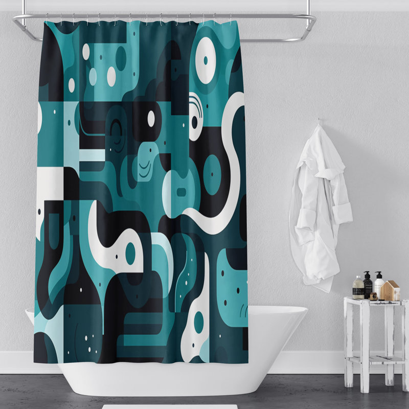 Rideau de douche Carnaby, H 72 po x l 70 po