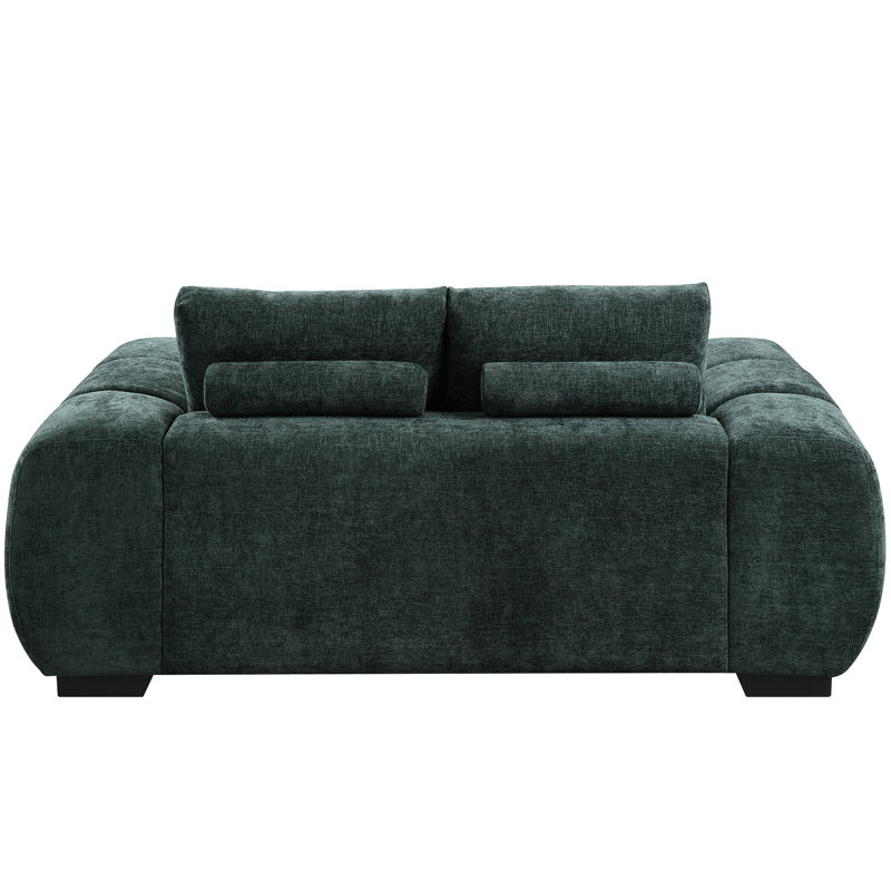 Chenille Comfortable Seat - Inner Frame, Foam Padding 2 Bed Build, Convertible Design