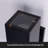 Atiye 12" Outdoor Wall Light in 2 Lights with Aluminum Rectangular Tube and Tempered Glass
