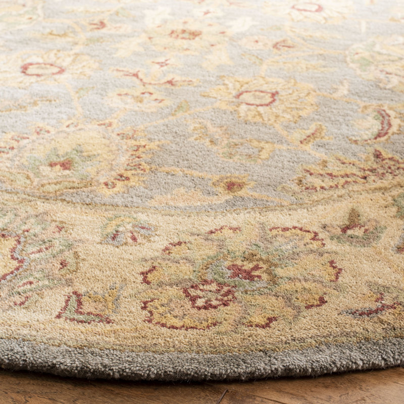 Cranmore Hand Tufted Wool Oriental Rug, Round 8'