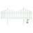 Moorgate 23.622cm H x 12.5984cm W White Plastic Lawn Edging