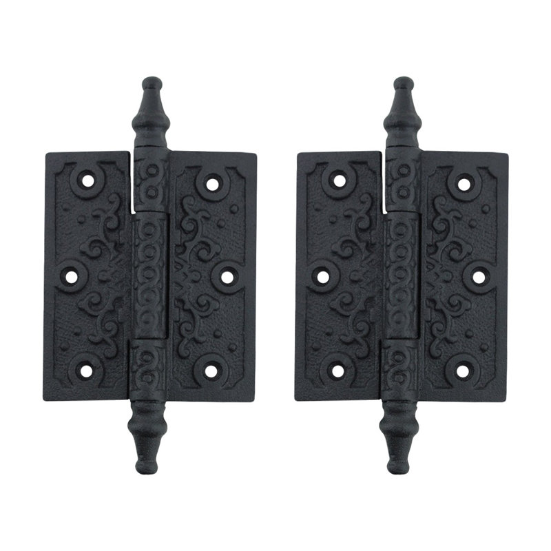 Charnières de porte à fixation en surface h 5,75 po x l 3 po