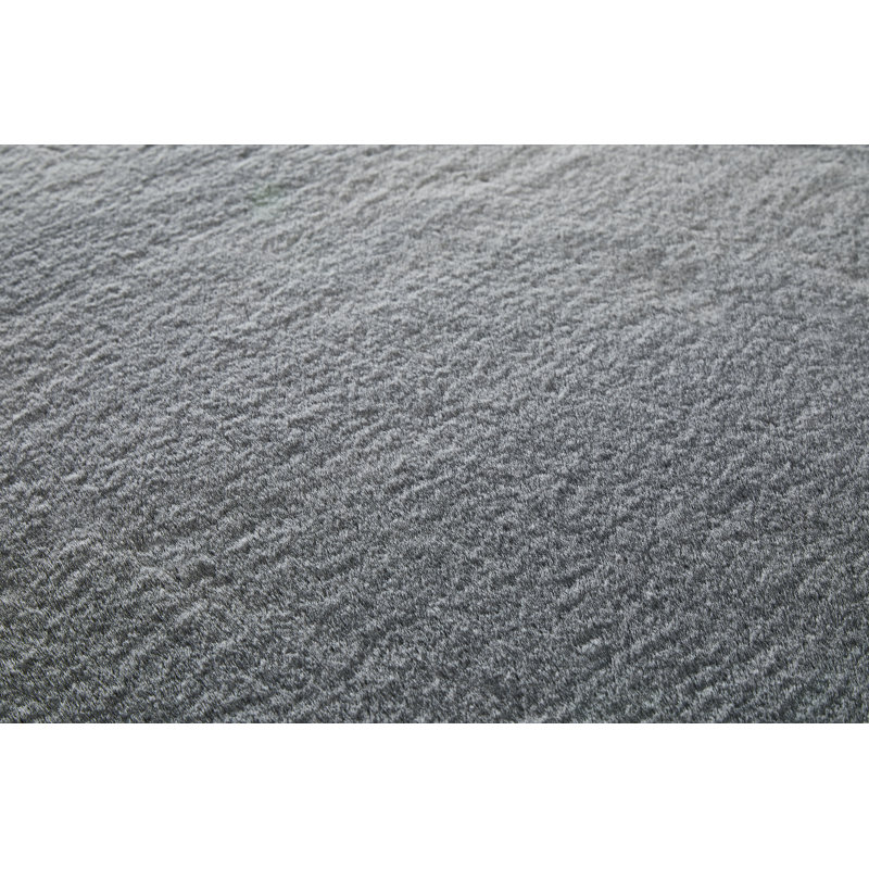 Ross Solid Colour Area Rug, Round 120 cm
