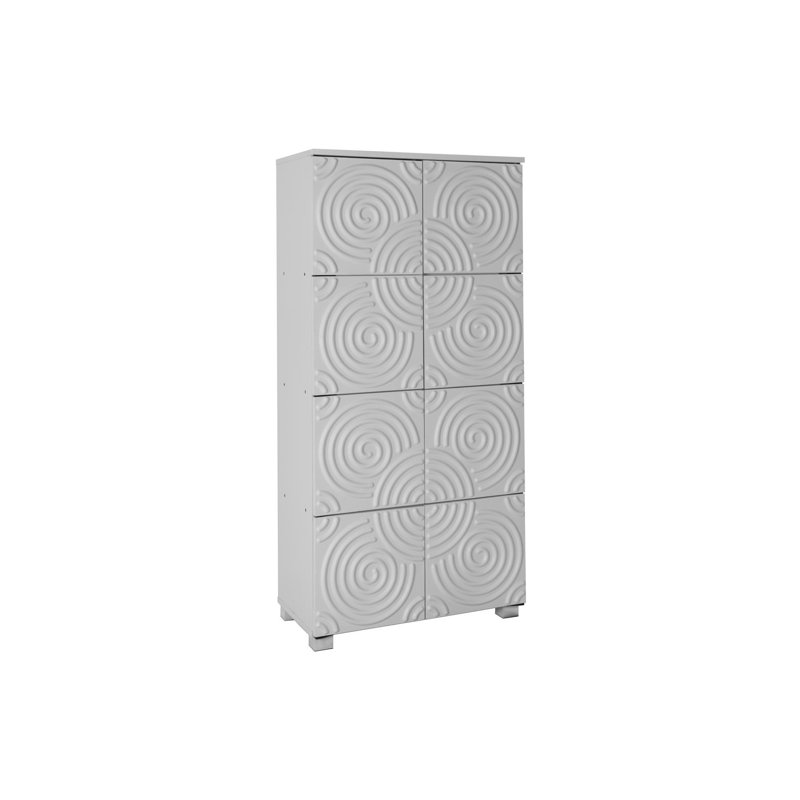 Berniya 126.2cm H x 60cm W Book Cabinet Bookcase