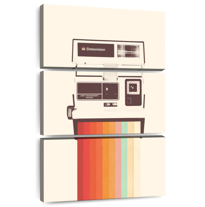Senne Instant Camera Rainbow, 32" H x 20" W