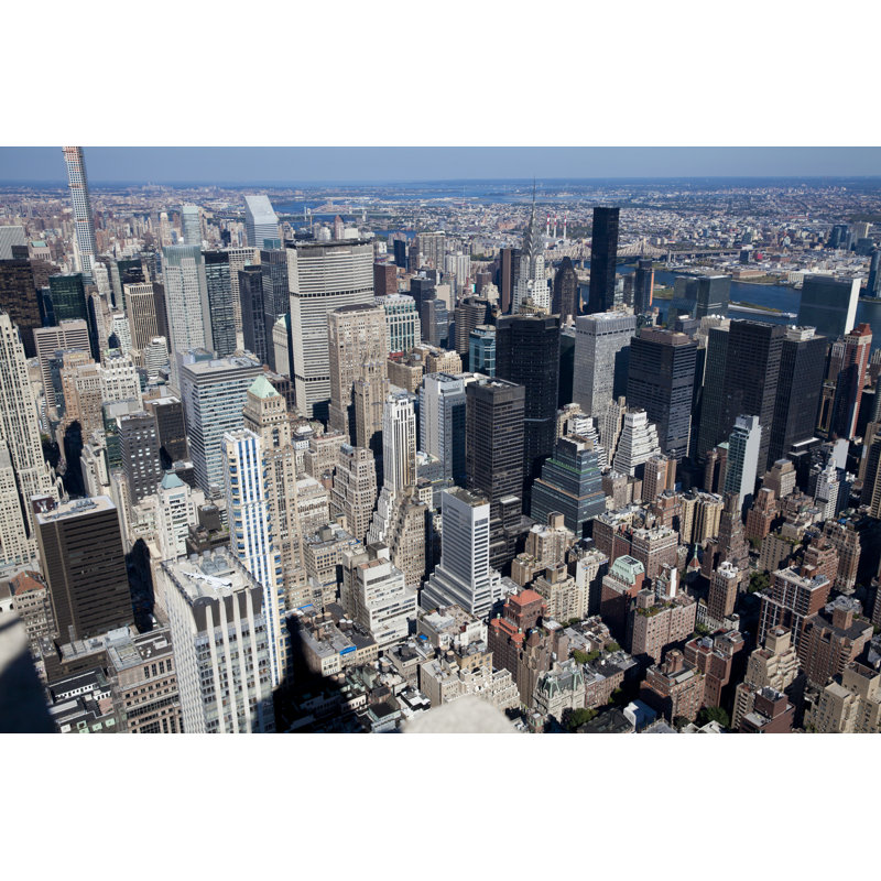 View Of New York City by JaysonPhotography - Wrapped Canvas Print, 30cm H x 46cm W