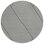 8' White And Black Round Geometric Washable Indoor Outdoor Area Rug
