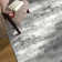 Pavelina Gray Modern Abstract Machine Washable Indoor Area Rug with Non-Slip Backing